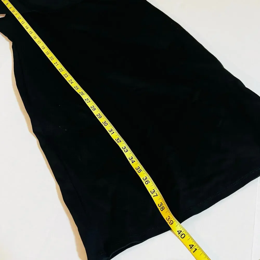 Fashion Nova Lyla Black Iff Shoulder Dress Size 1X NWT